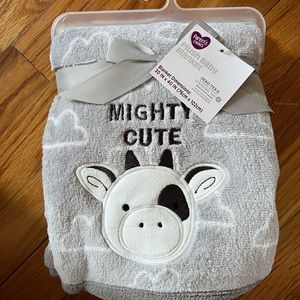 Parent’s Choice Cow Plush Baby Blanket